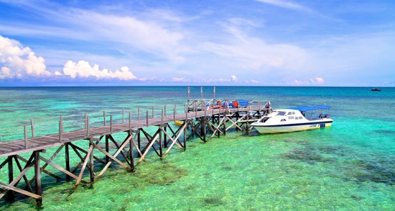 Mantanani island 美人鱼岛